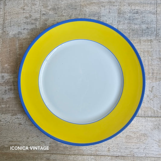 Platos Haviland Musee Claude Monet azul y amarilla