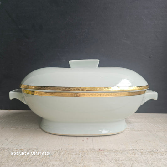 Sopera celadón de Haviland