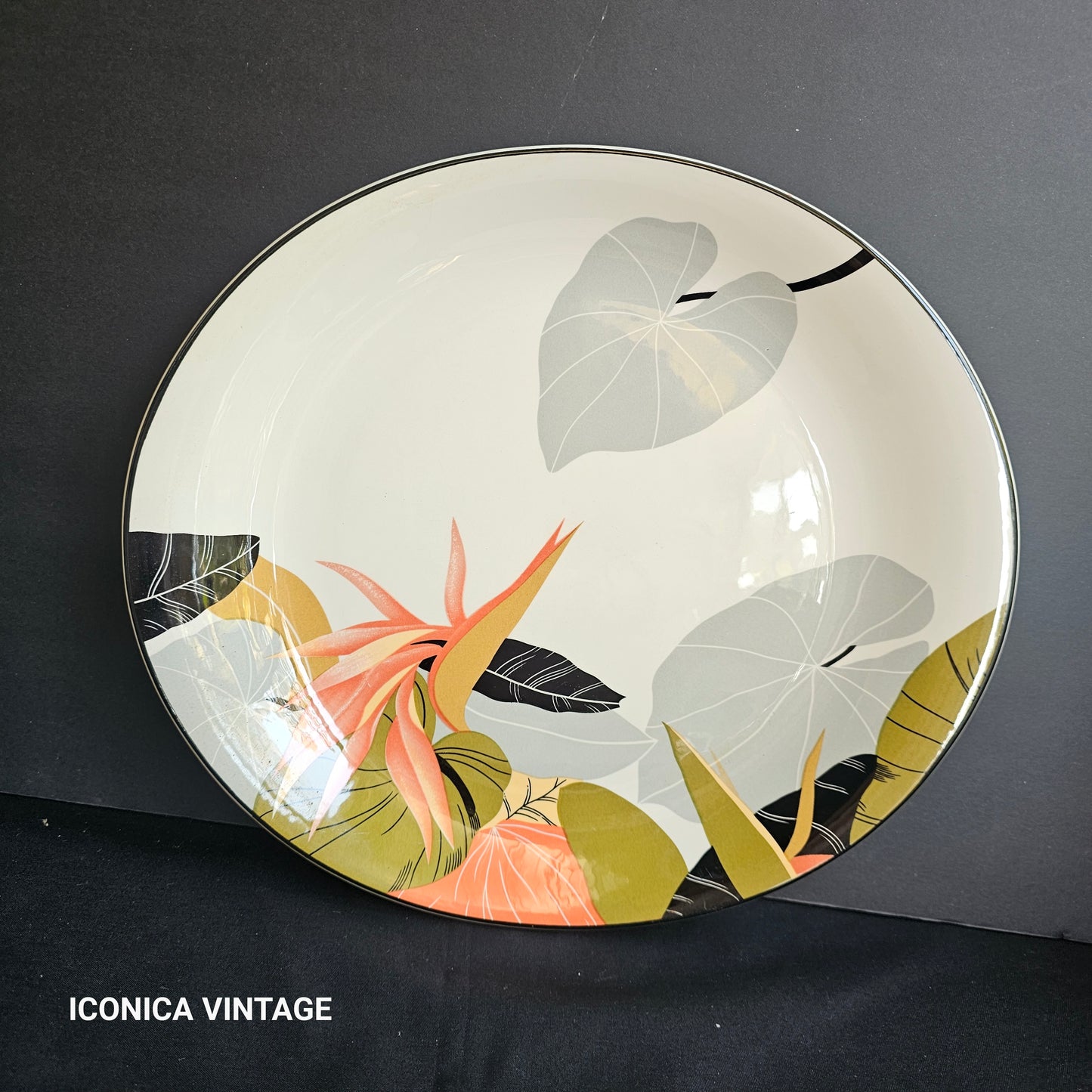 Vajilla hawaiana ideal en verano, para 8