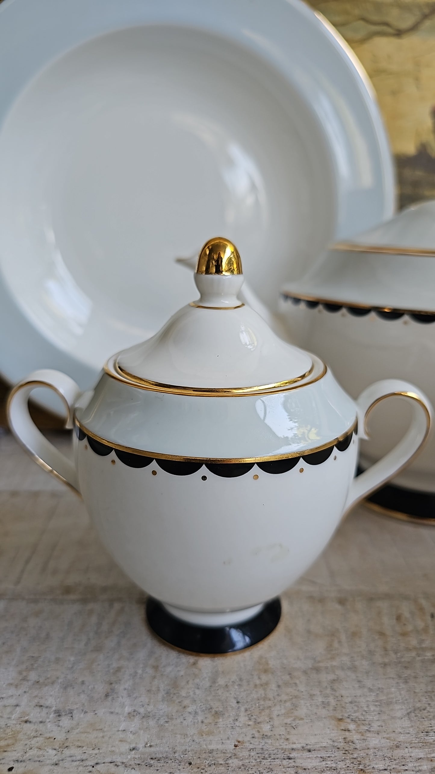 Juego de té para 6 Wedgwood