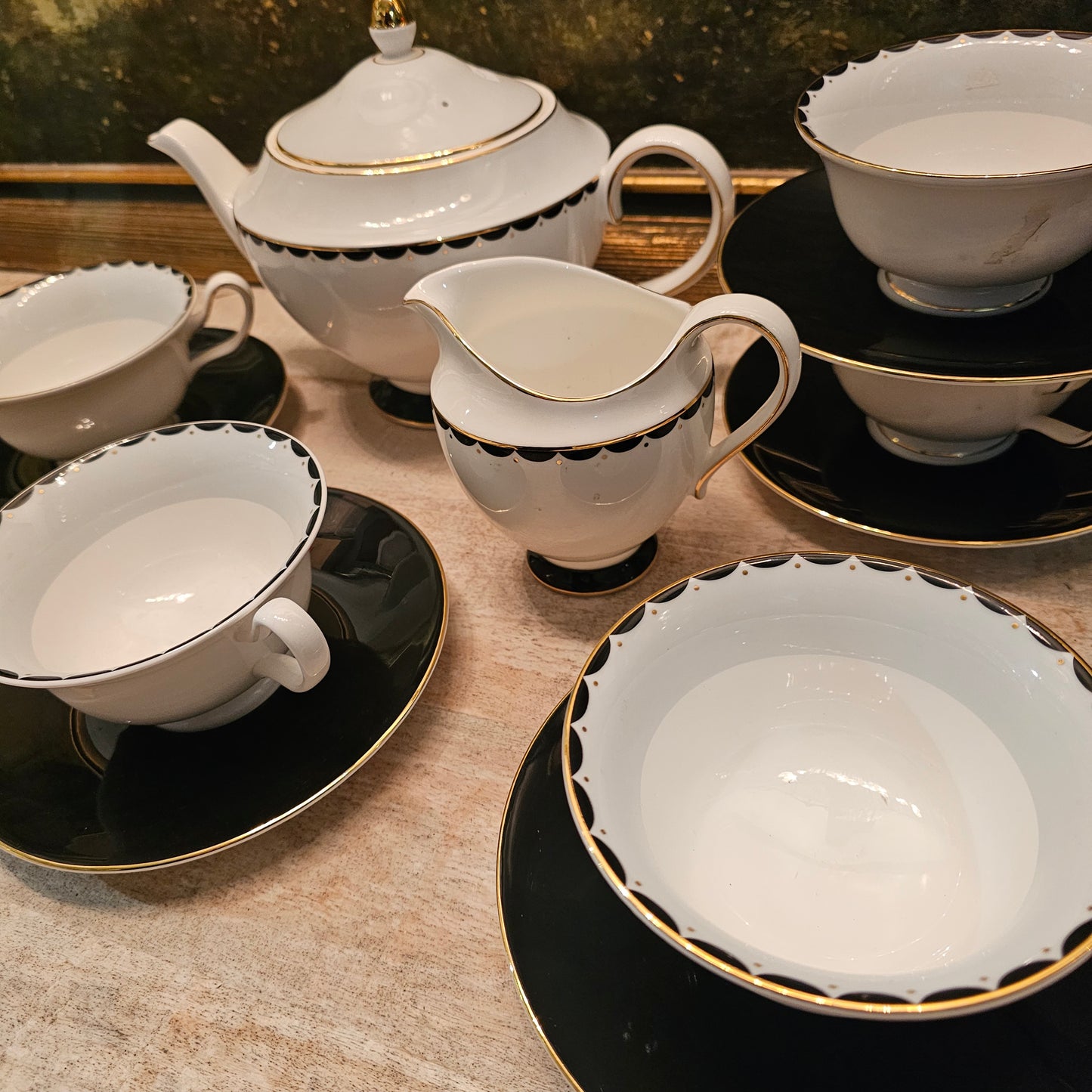 Juego de té para 6 Wedgwood