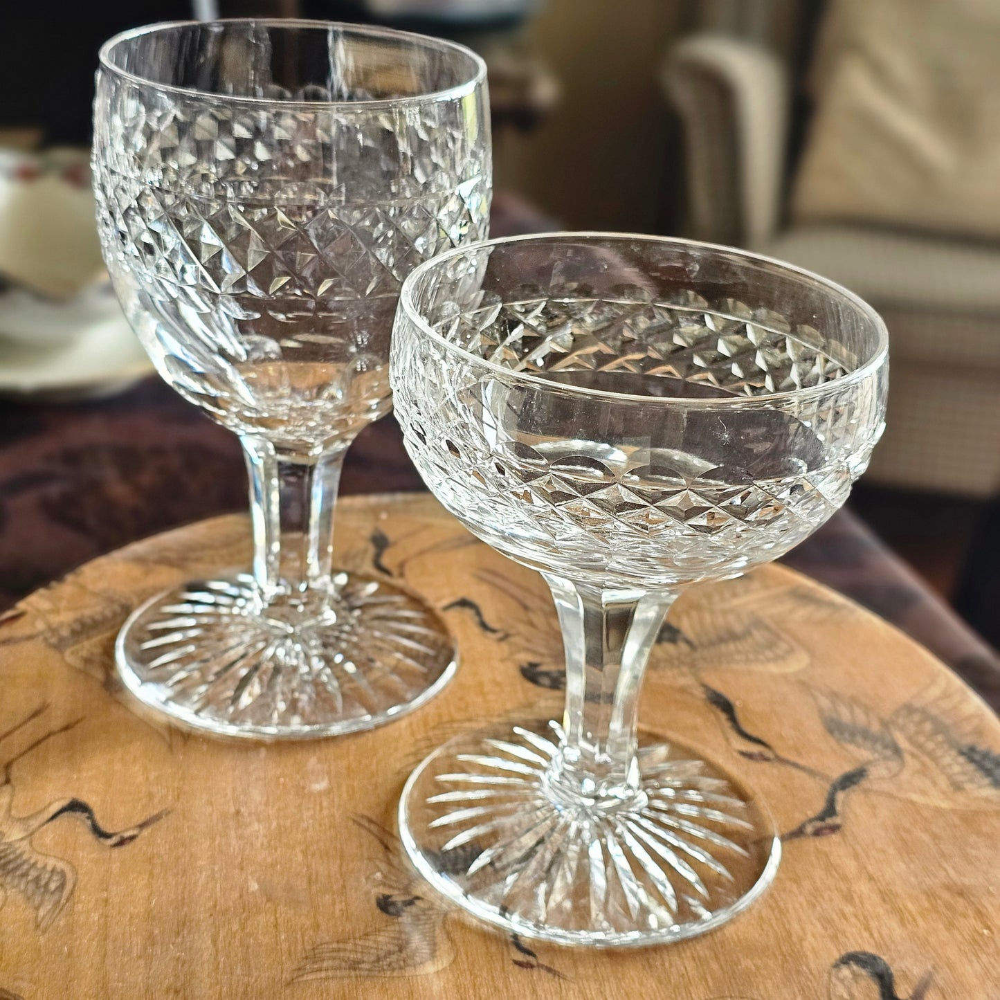 Cristalería Celtic, talla diamante