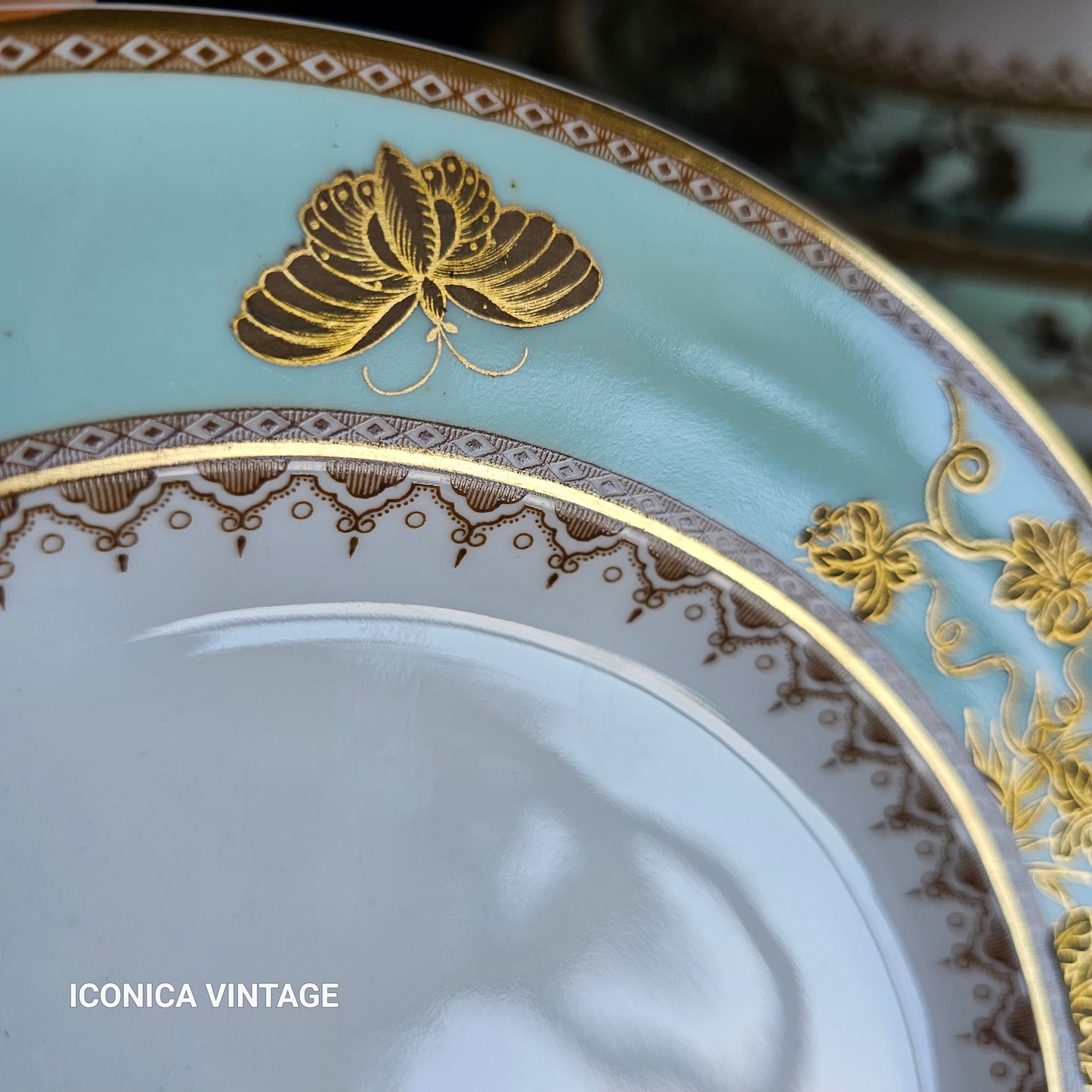 Exquisita y única vajilla Royal Worcester
