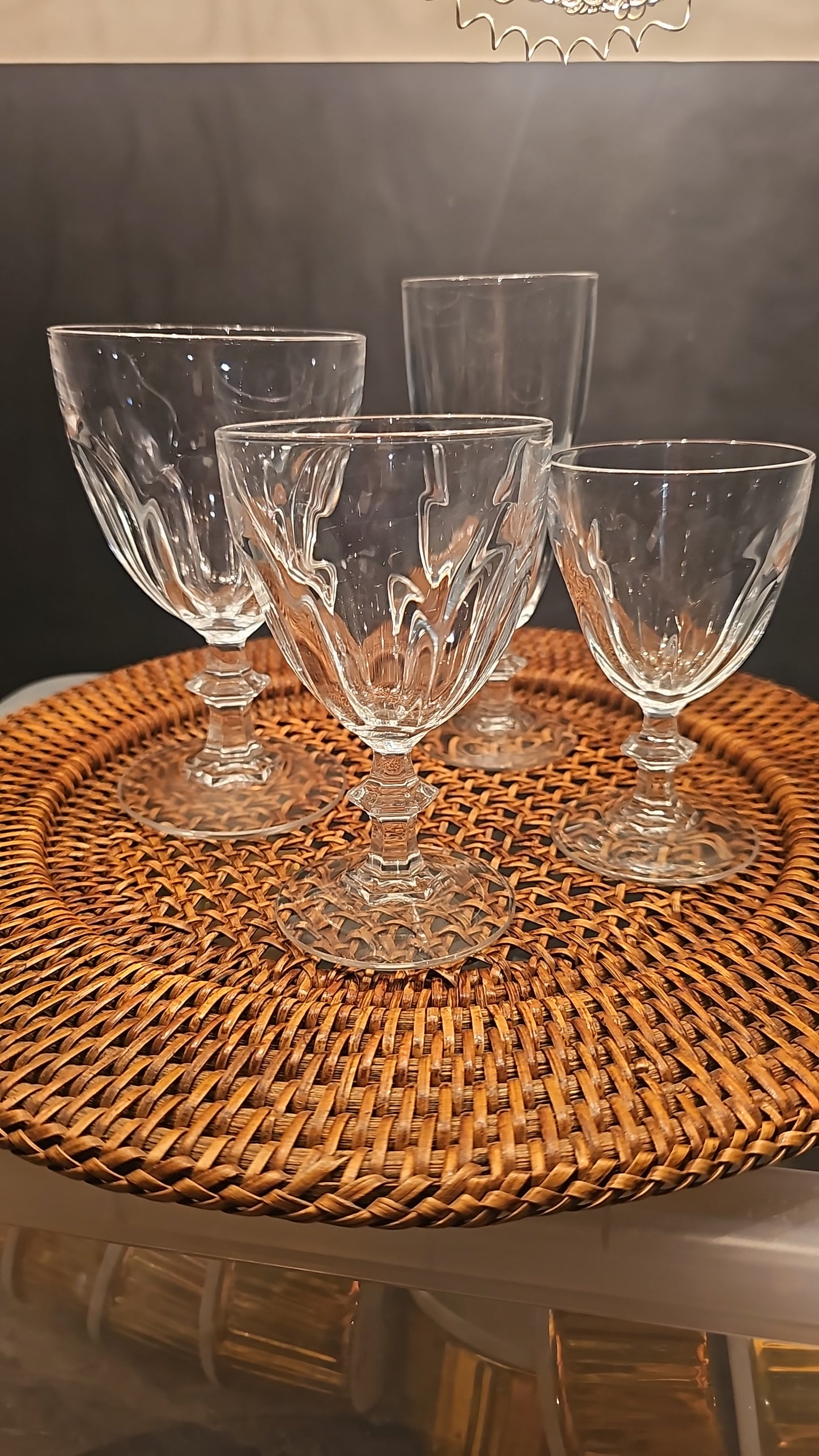 Gran cristalería al estilo Harcourt