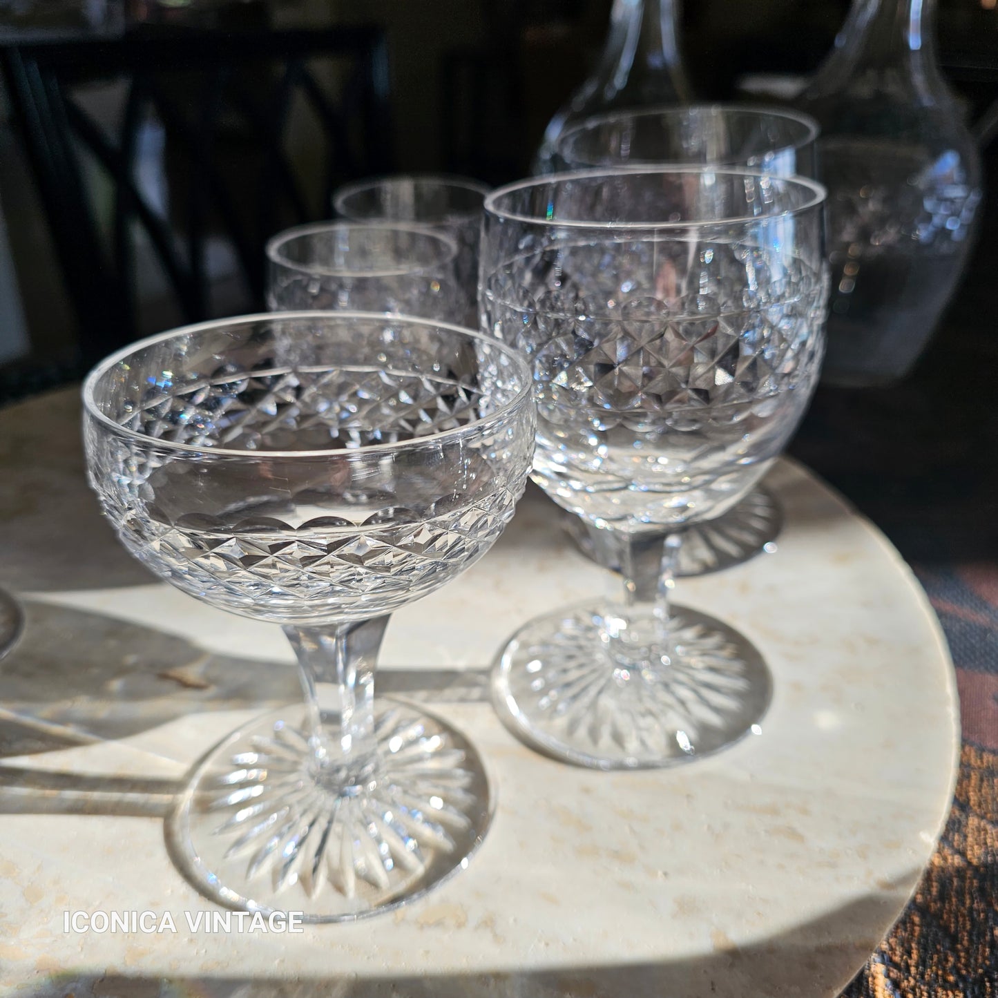 Cristalería Celtic, talla diamante