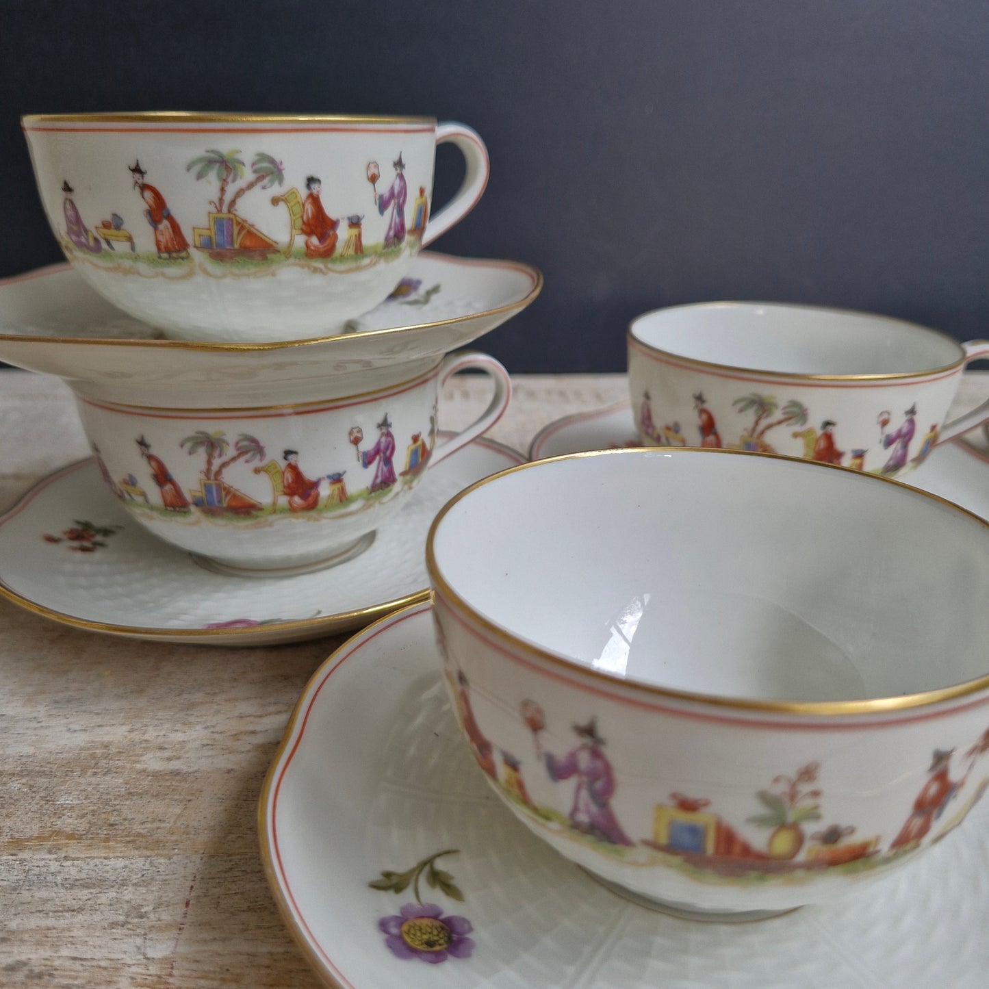 Las tacitas de café chinas de Theodore Haviland