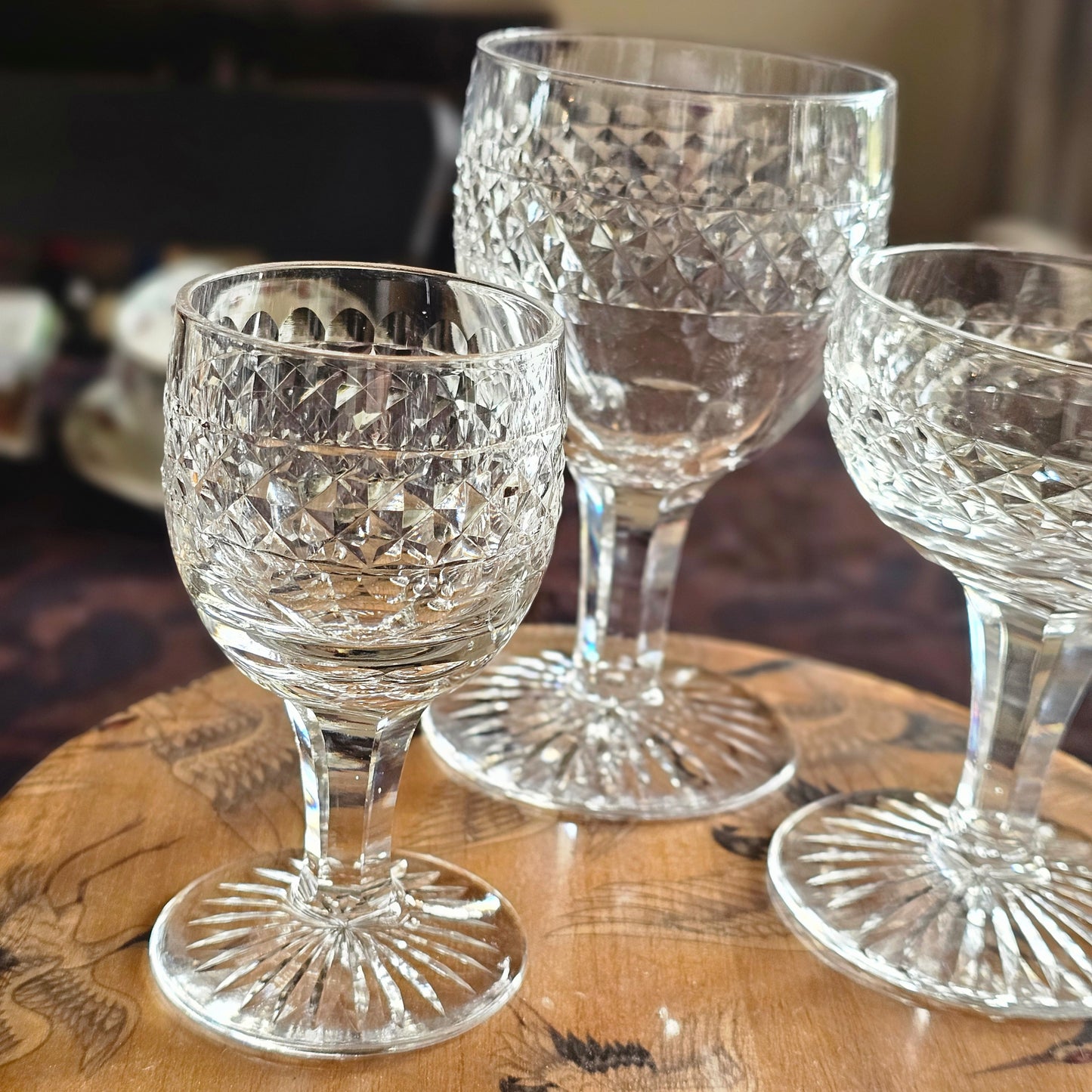 Cristalería Celtic, talla diamante