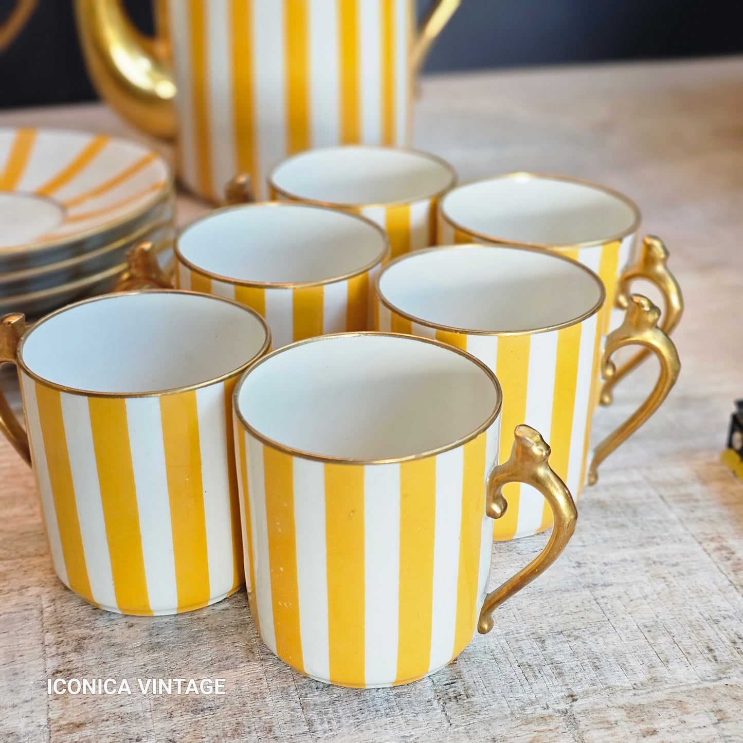 Juego de té y café Chabrol Freres et Poirier