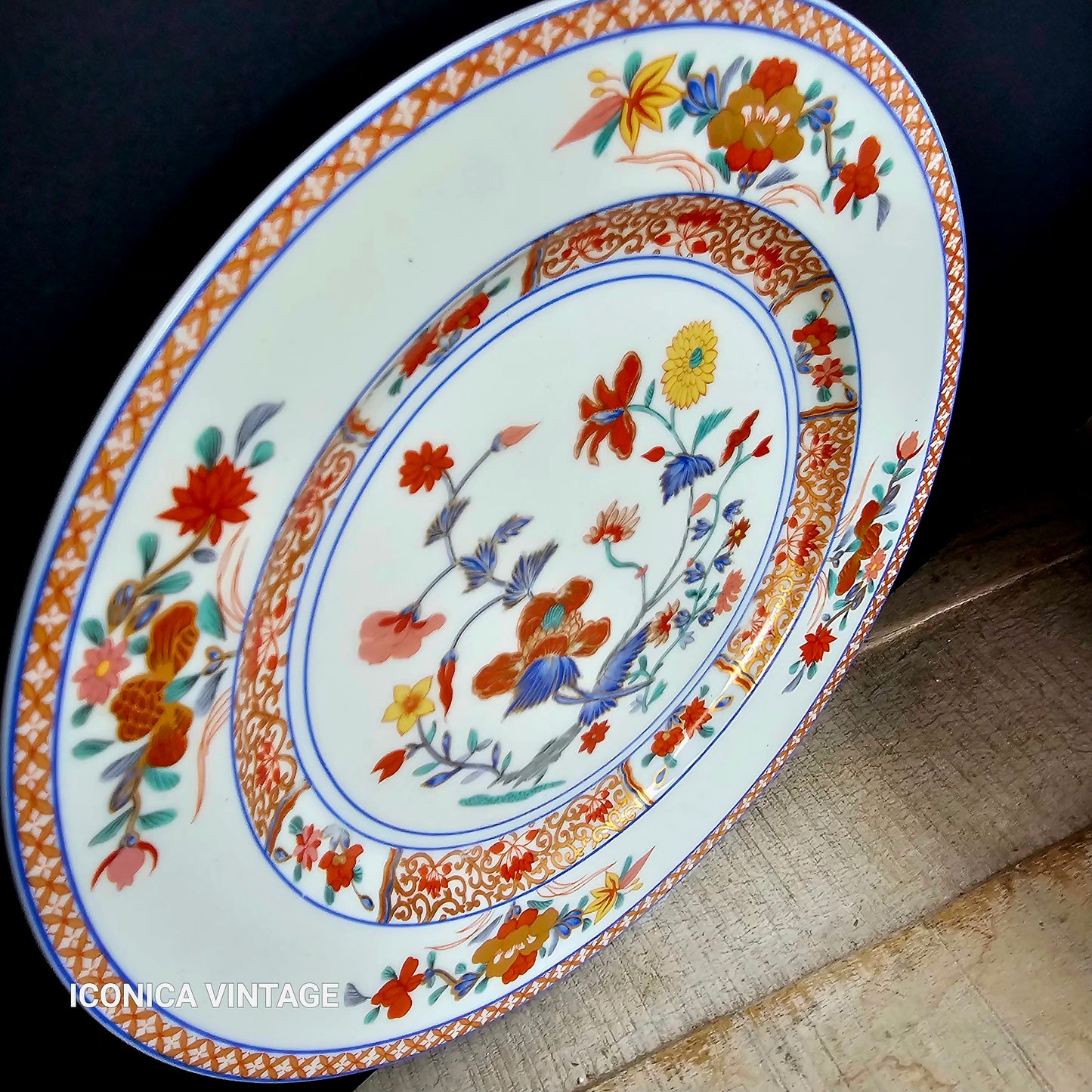 Vajilla de porcelana de Limoges, Bernardaud Pondichery para 12