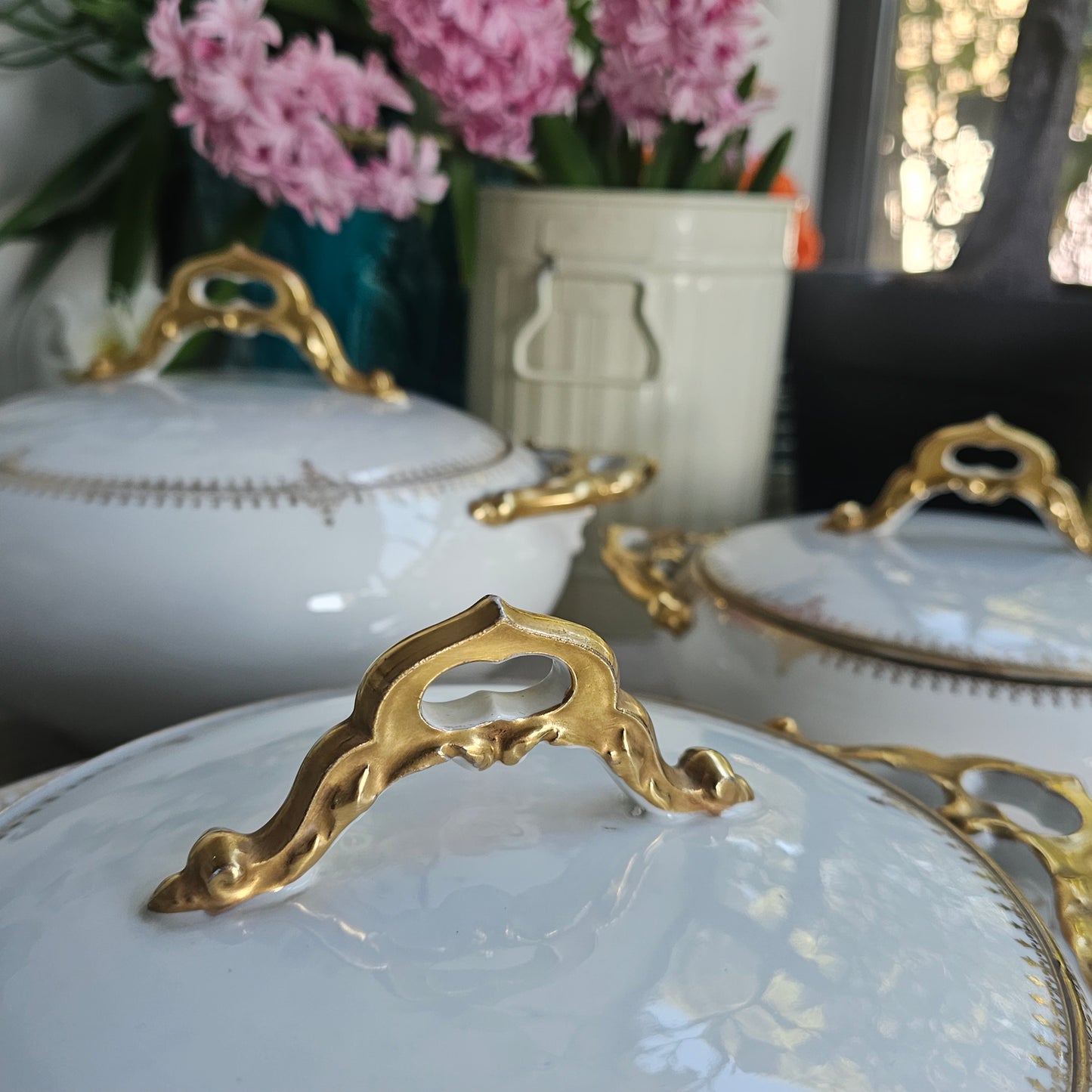 La gran vajilla de porcelana francesa