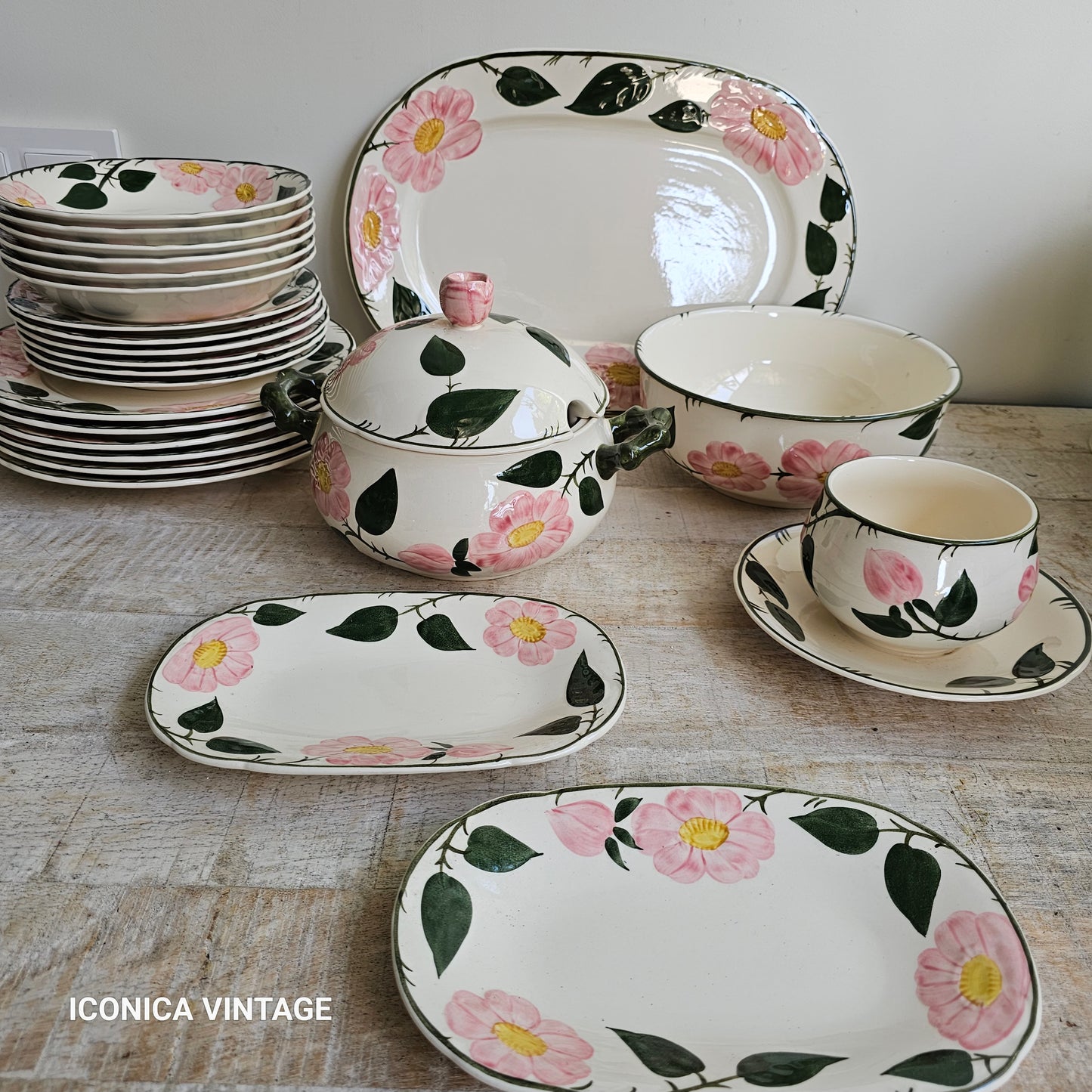 Vajilla Wild Rose de Villeroy Boch, para 6