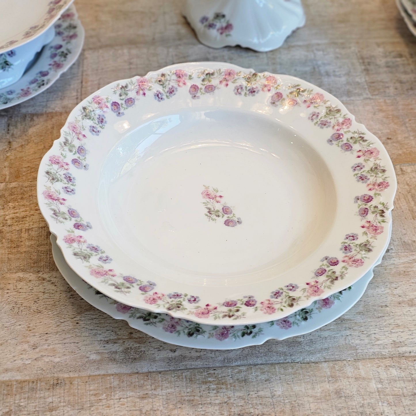 La vajilla petite fleurs de Limoges