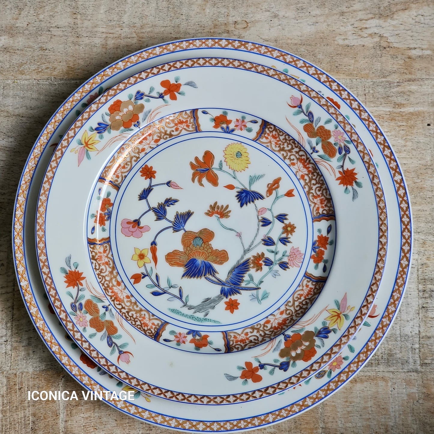 Vajilla de porcelana de Limoges, Bernardaud Pondichery para 12