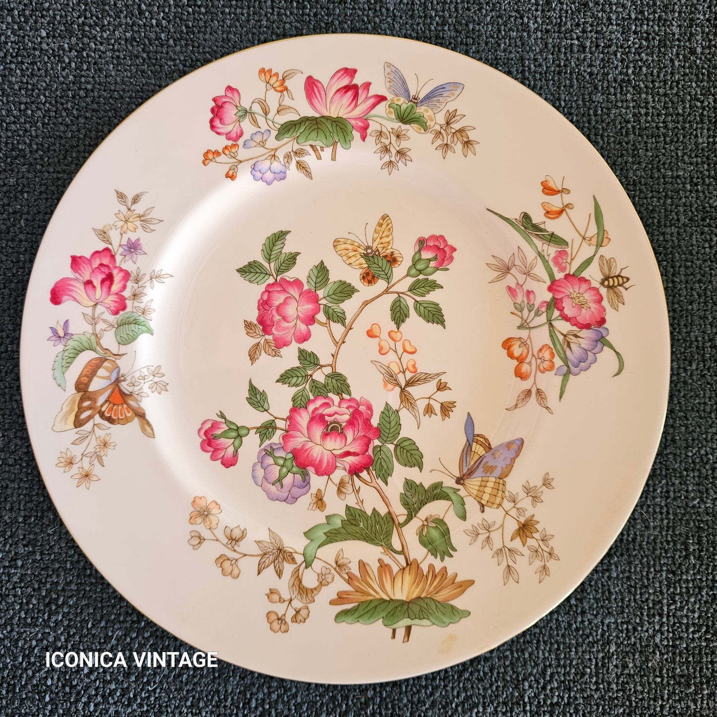 Vajilla floral de Wedgwood