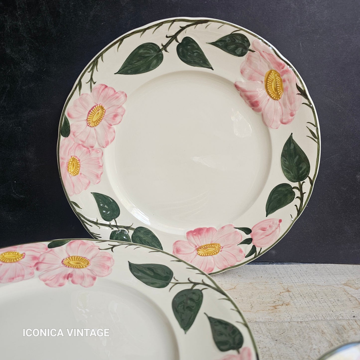 Vajilla Wild Rose de Villeroy Boch, para 6, sólo platos
