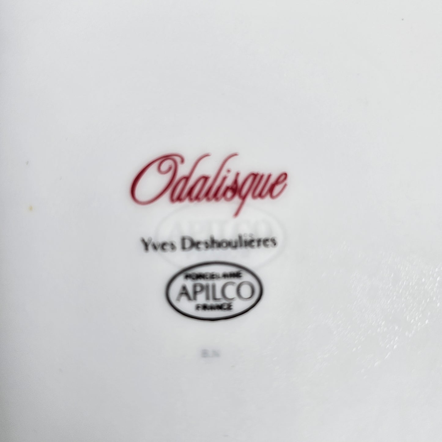 Set de 6 bajoplatos rosa marmoleado