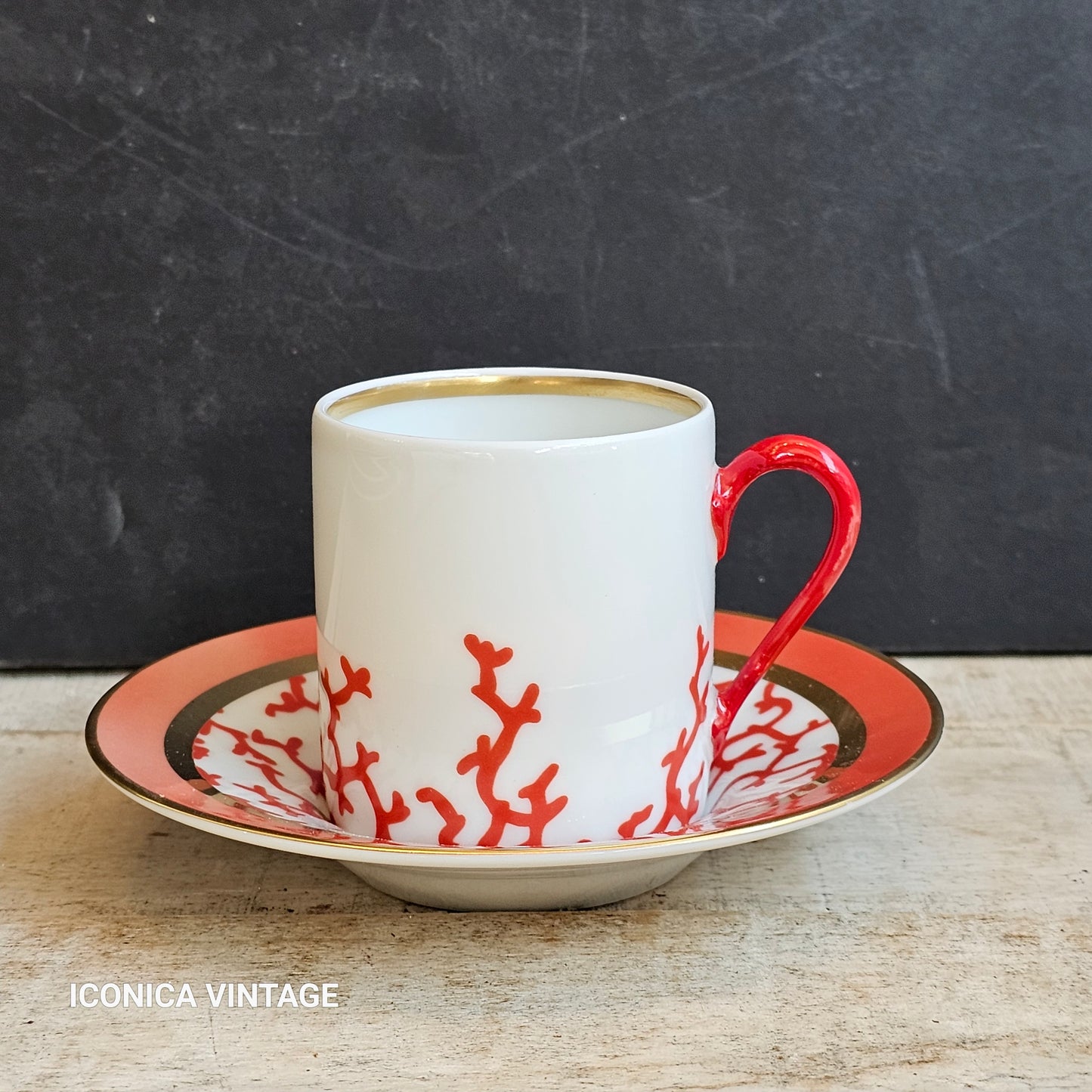 Juego de café Cristobal Rouge de Raynaud