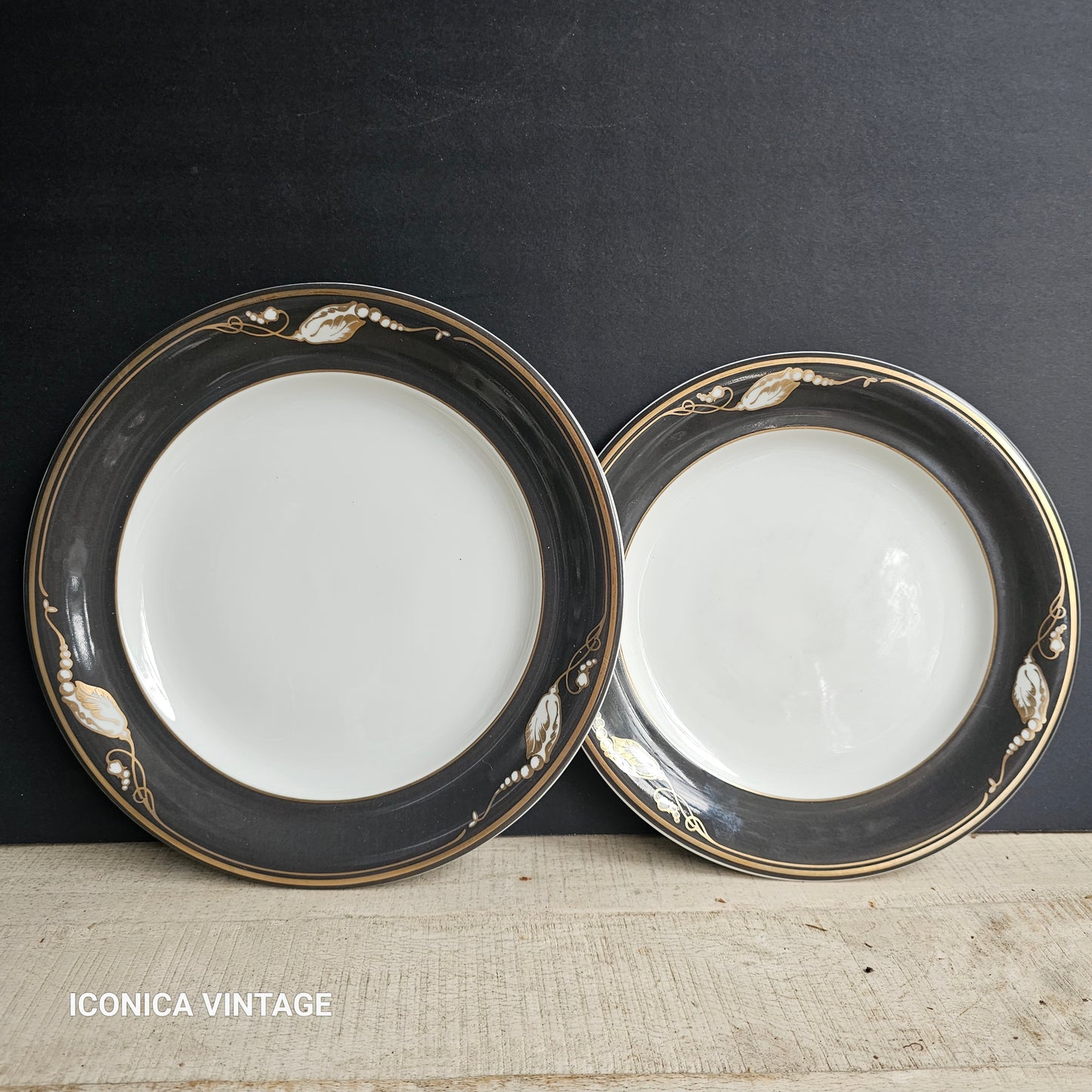 Conjunto de platos elegantes Royal Copenhagen