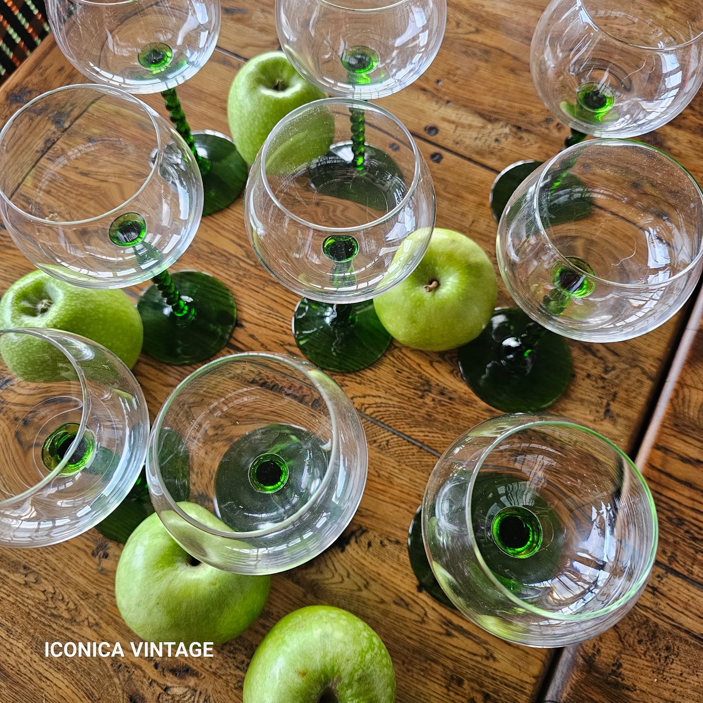 Conjunto de copas alsacianas