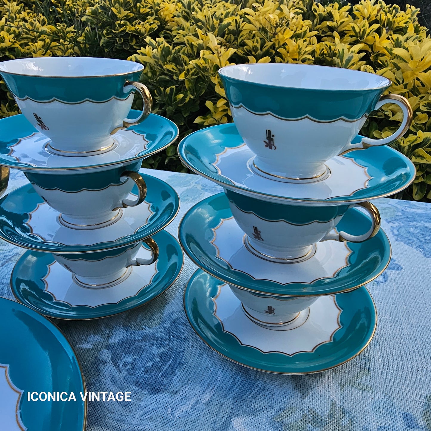 Juego completo de desayuno para 6