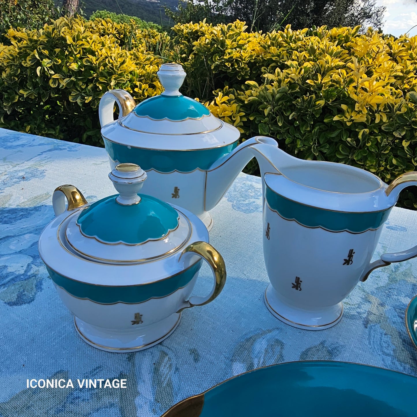 Juego completo de desayuno para 6