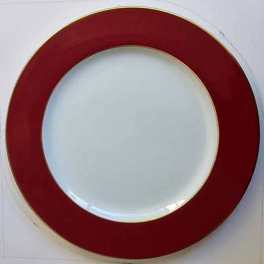 Los sets de 6 Bajoplatos Bernardaud "sang de boeuf"