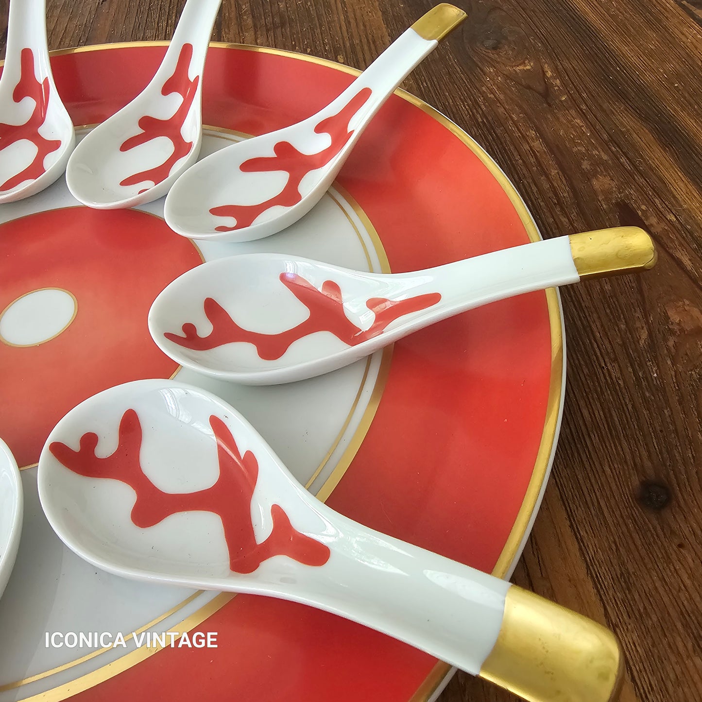 Juego de aperitivos Raynaud Cristóbal Rouge