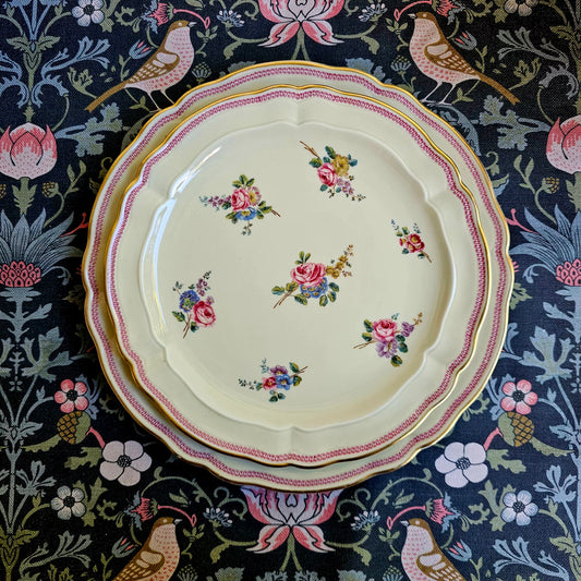 Vajilla para 12 de Bernardaud Classic Fleurs