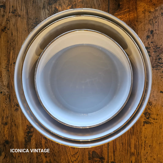 Moldes Langenthal para el horno esmaltados en oro