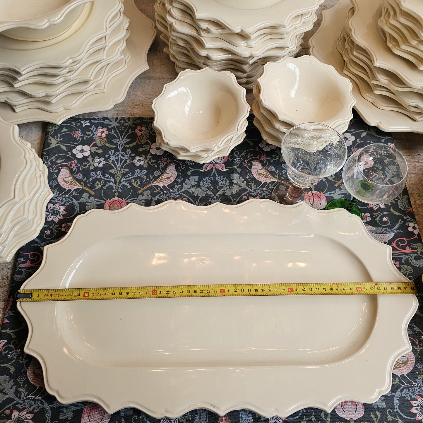 Vajilla artesanal de Uzés