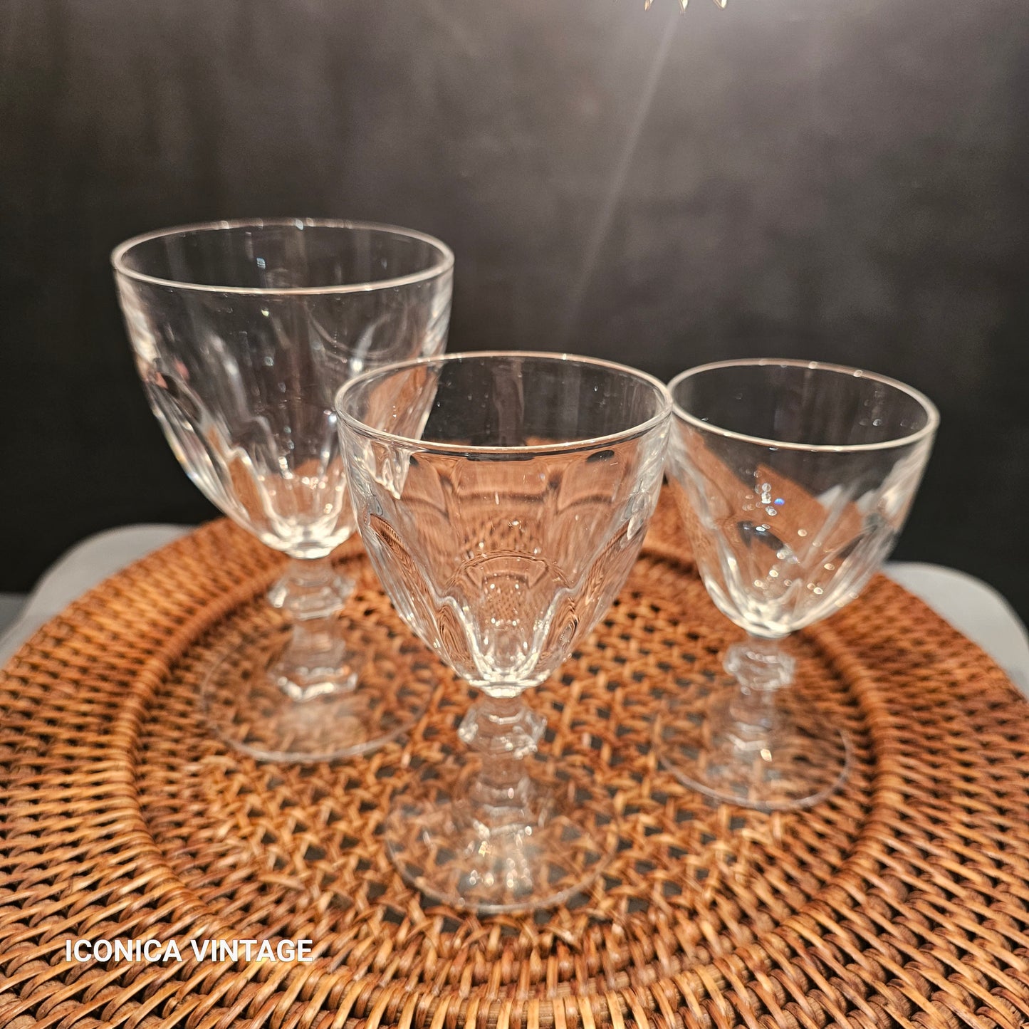 Gran cristalería al estilo Harcourt