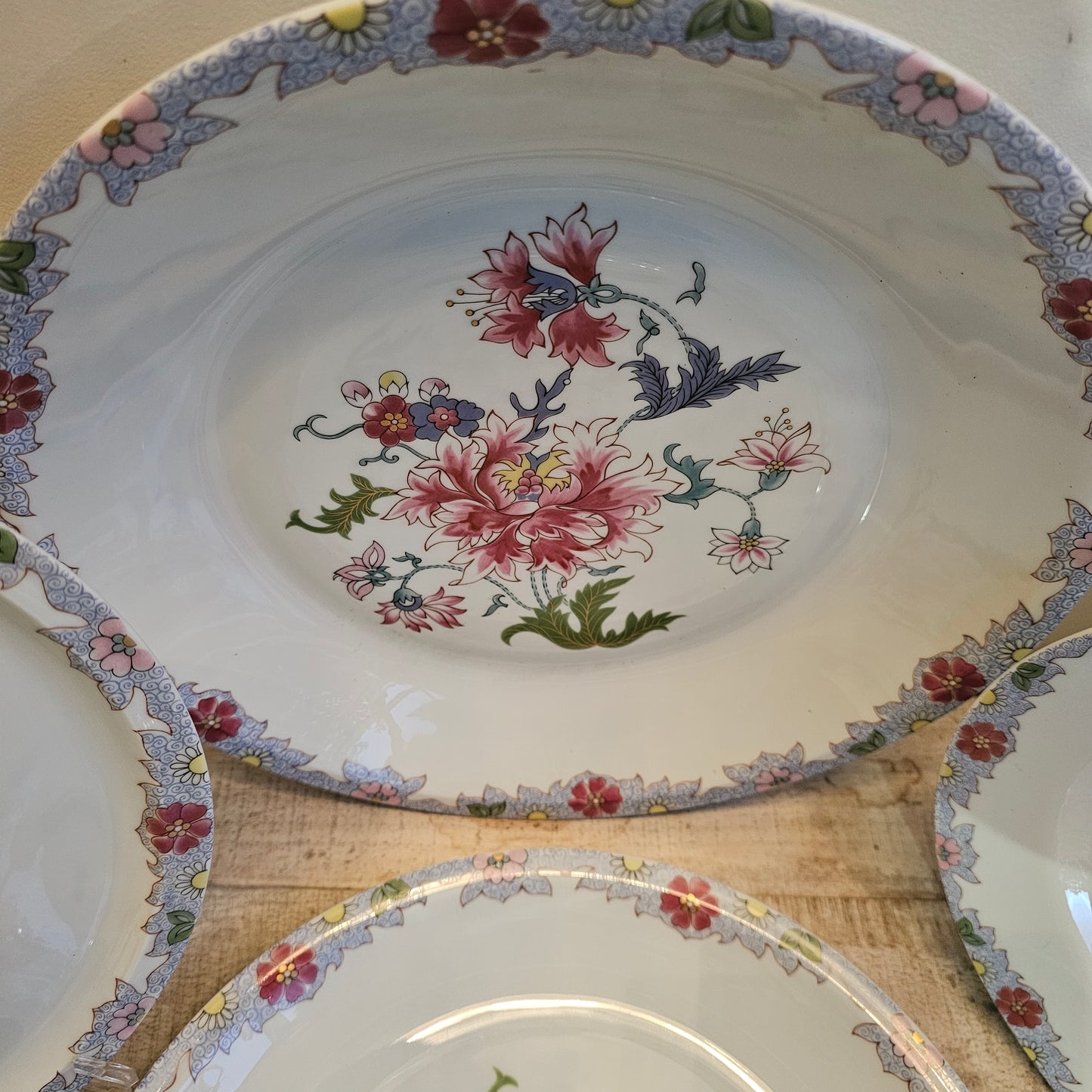 La vajilla de las peonías de Haviland