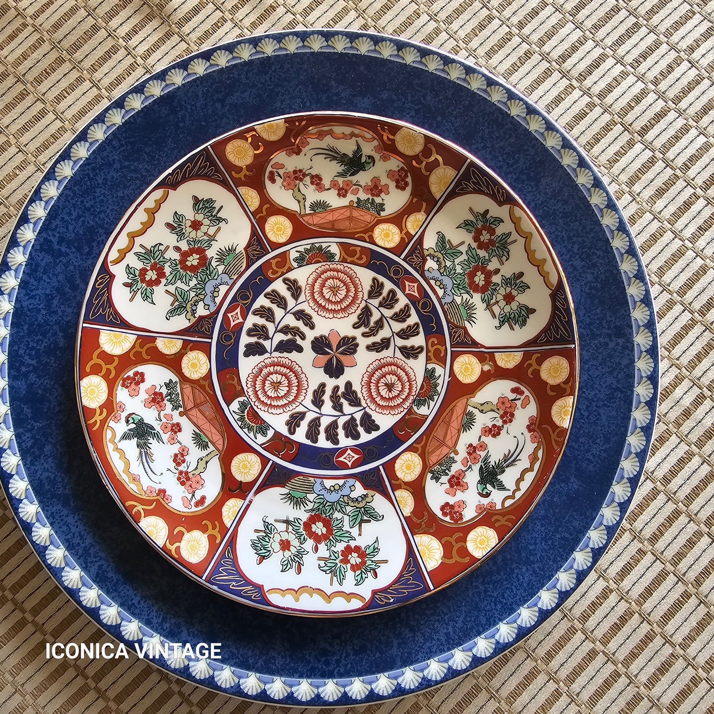Platos decorativos marroquíes artesanales