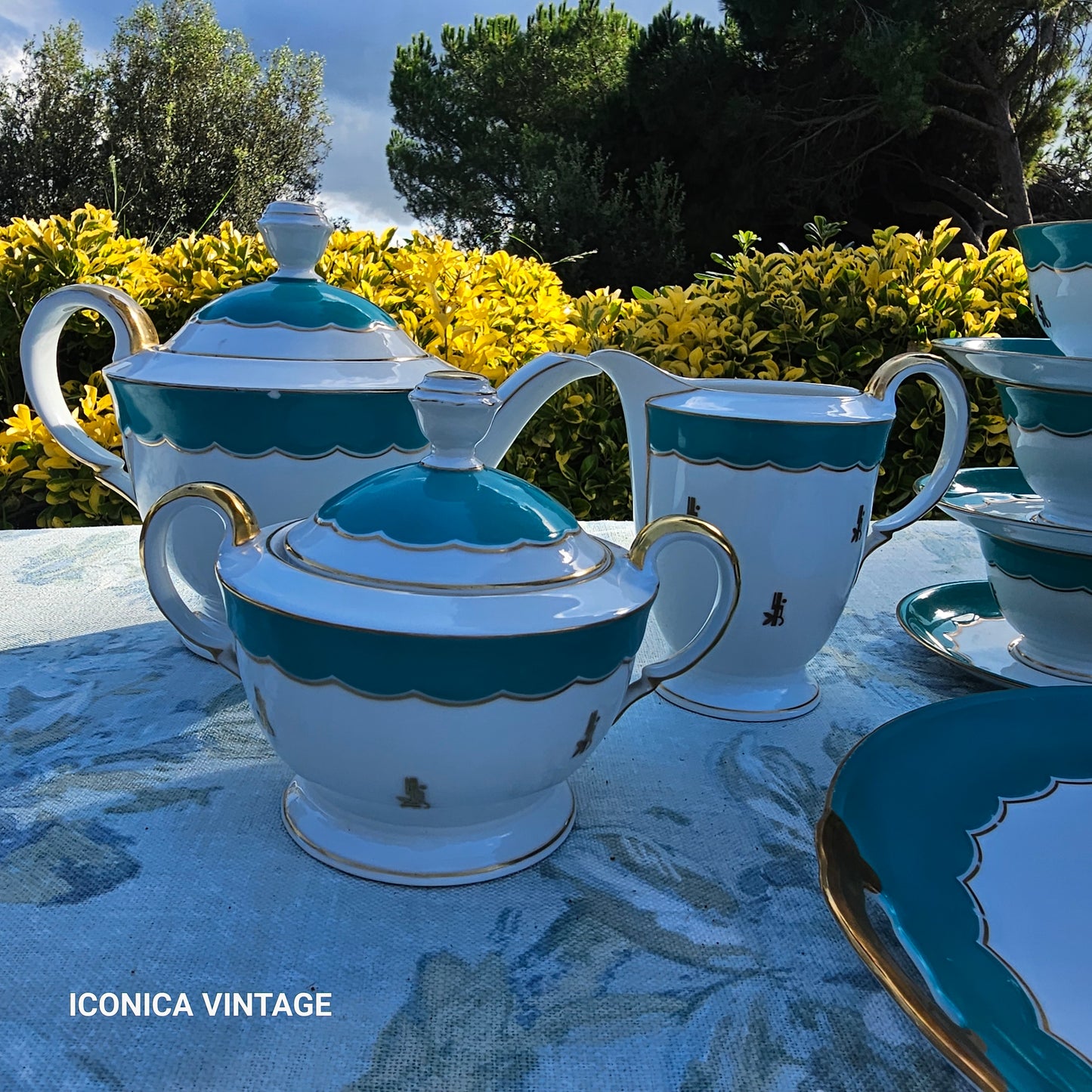 Juego completo de desayuno para 6