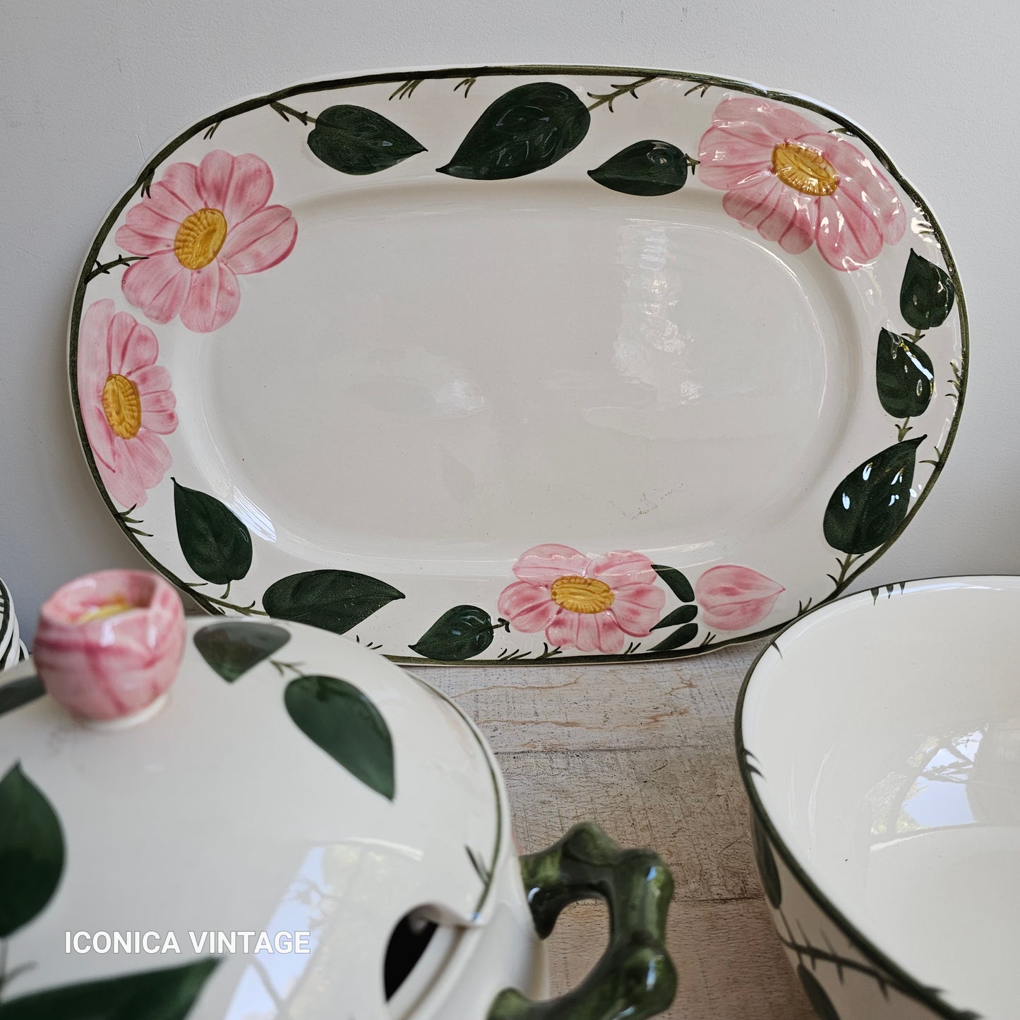 Vajilla Wild Rose de Villeroy Boch, para 6