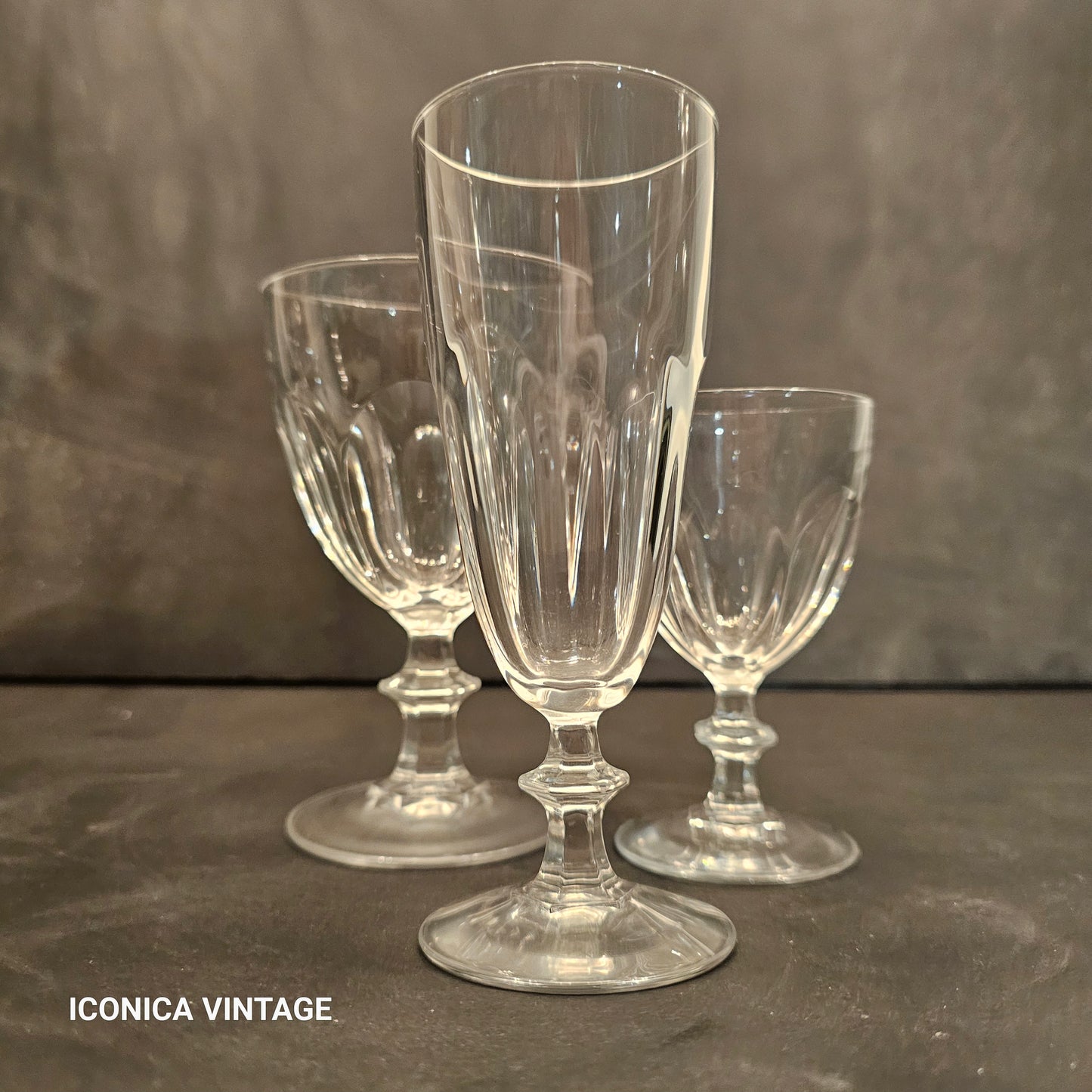 Gran cristalería al estilo Harcourt