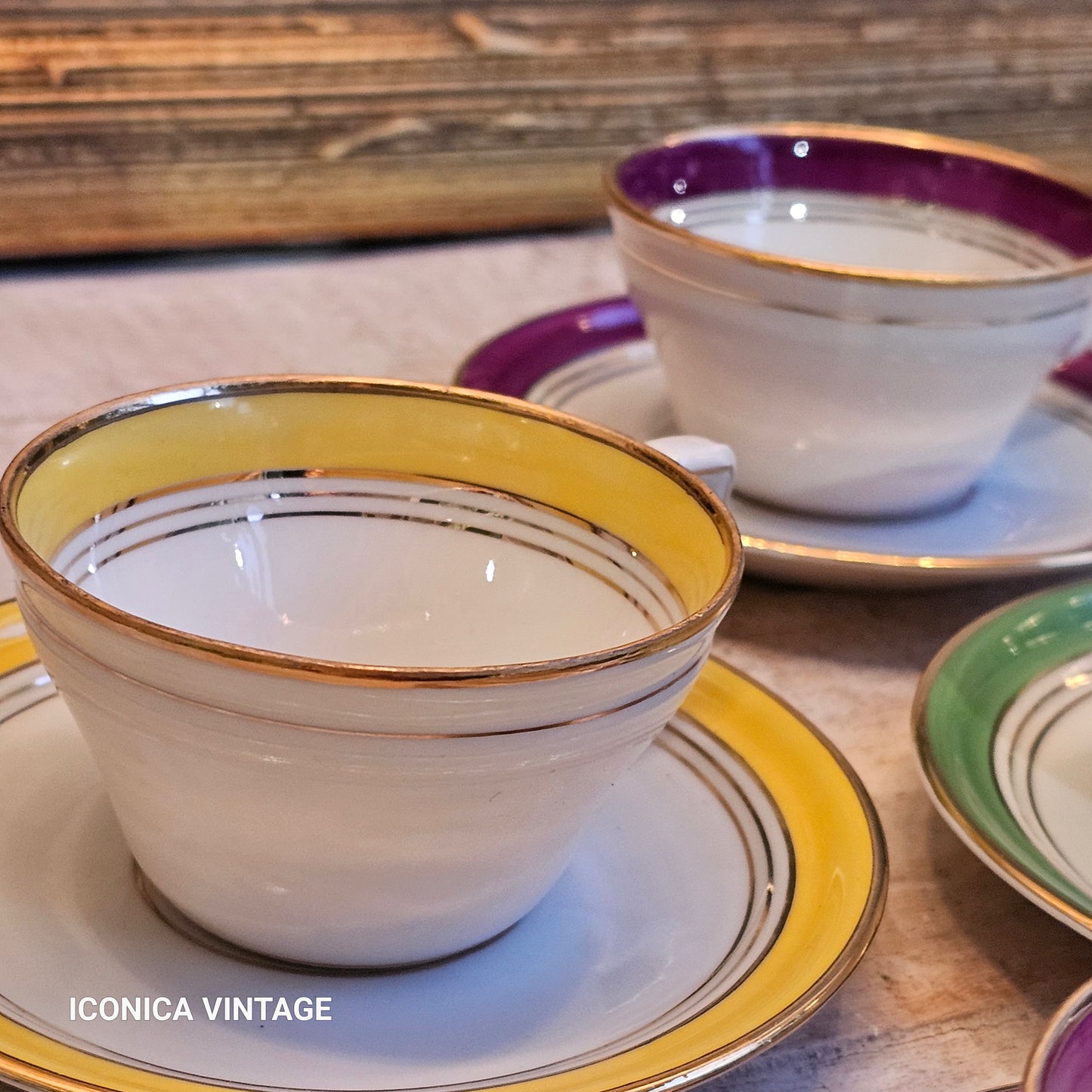 Juego de café Seis Colores