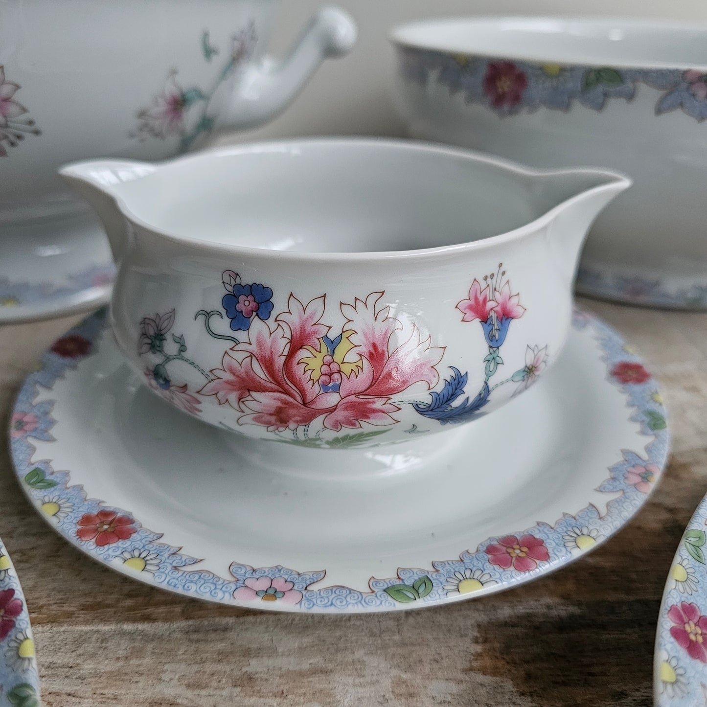 La vajilla de las peonías de Haviland