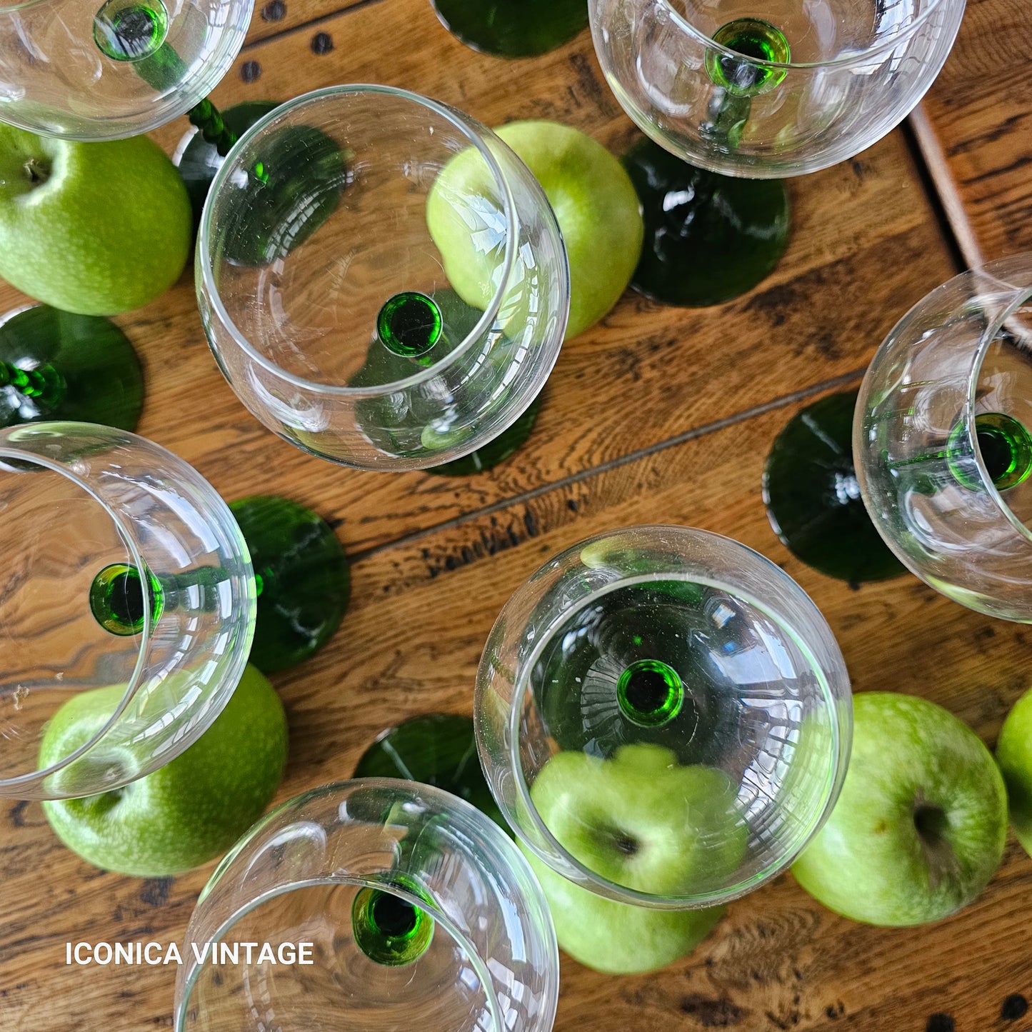 Conjunto de copas alsacianas