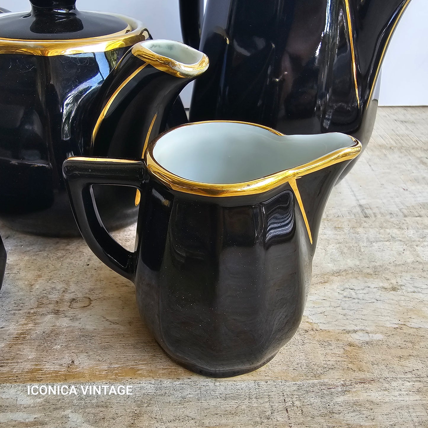 Servicio de infusiones de porcelana
