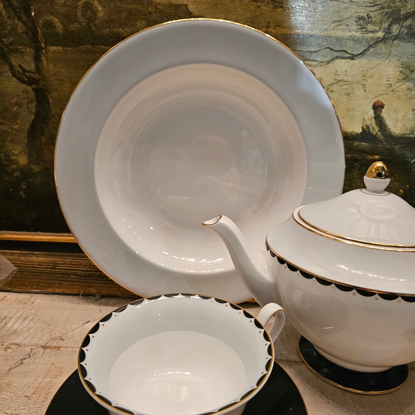 Juego de té para 6 Wedgwood