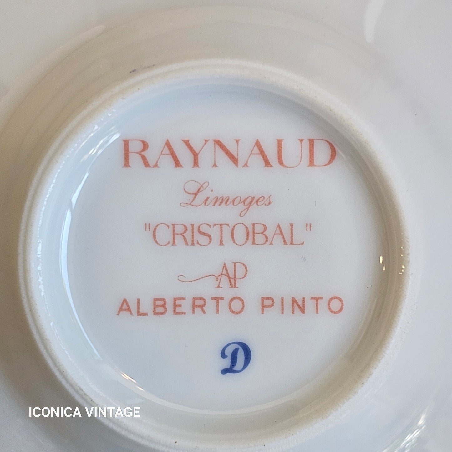 Juego de café Cristobal Rouge de Raynaud
