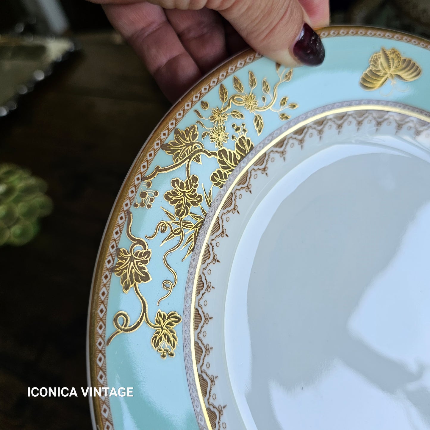 Exquisita y única vajilla Royal Worcester
