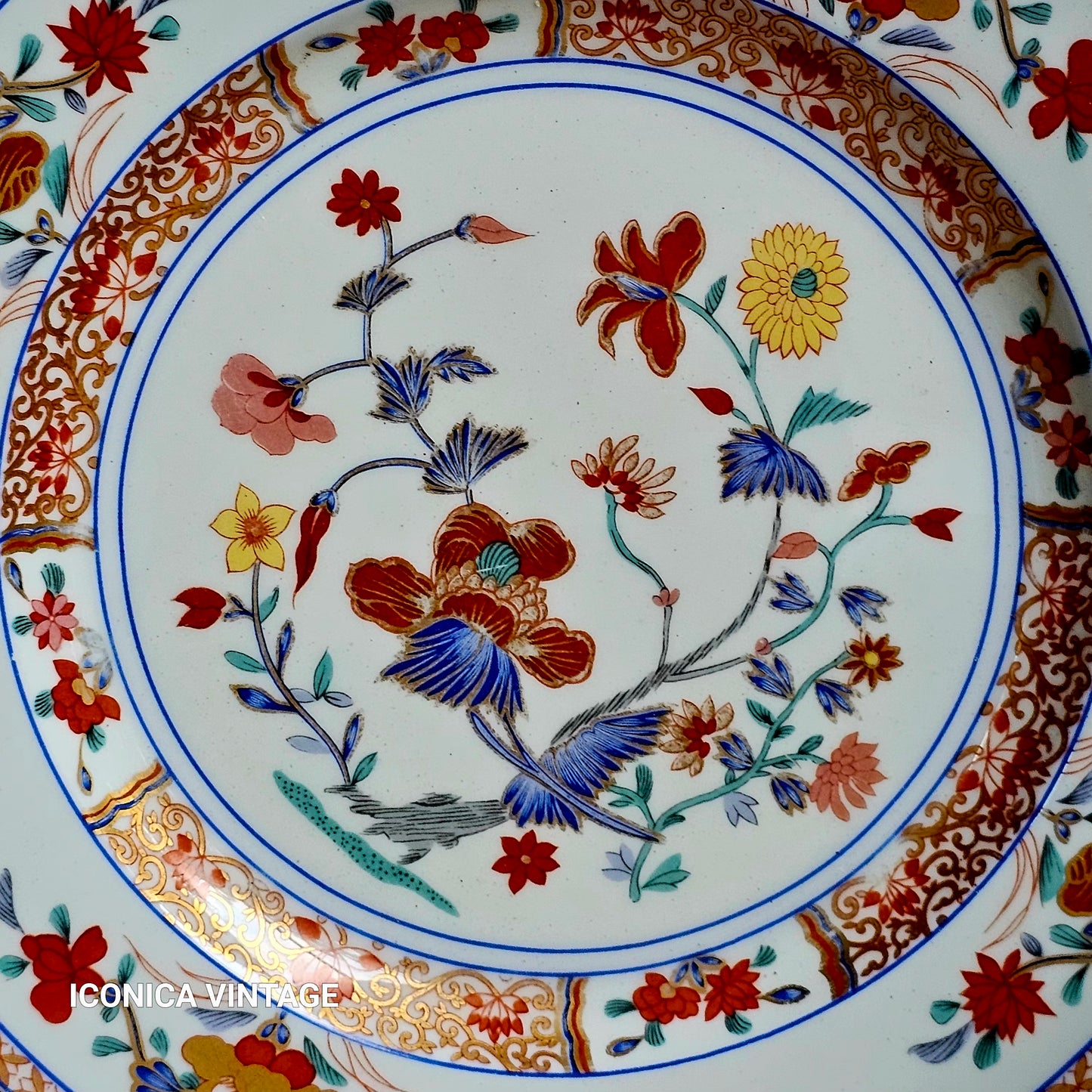 Vajilla de porcelana de Limoges, Bernardaud Pondichery para 12
