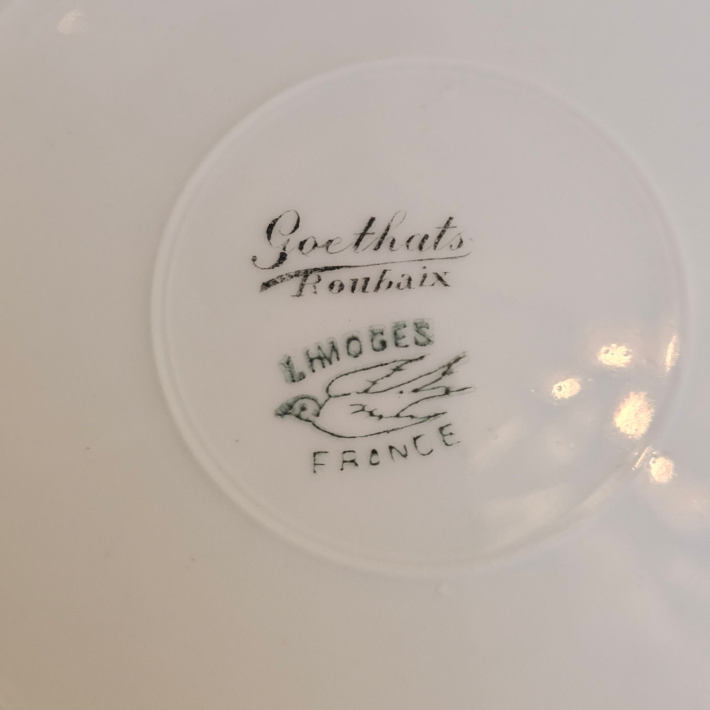 La vajilla petite fleurs de Limoges