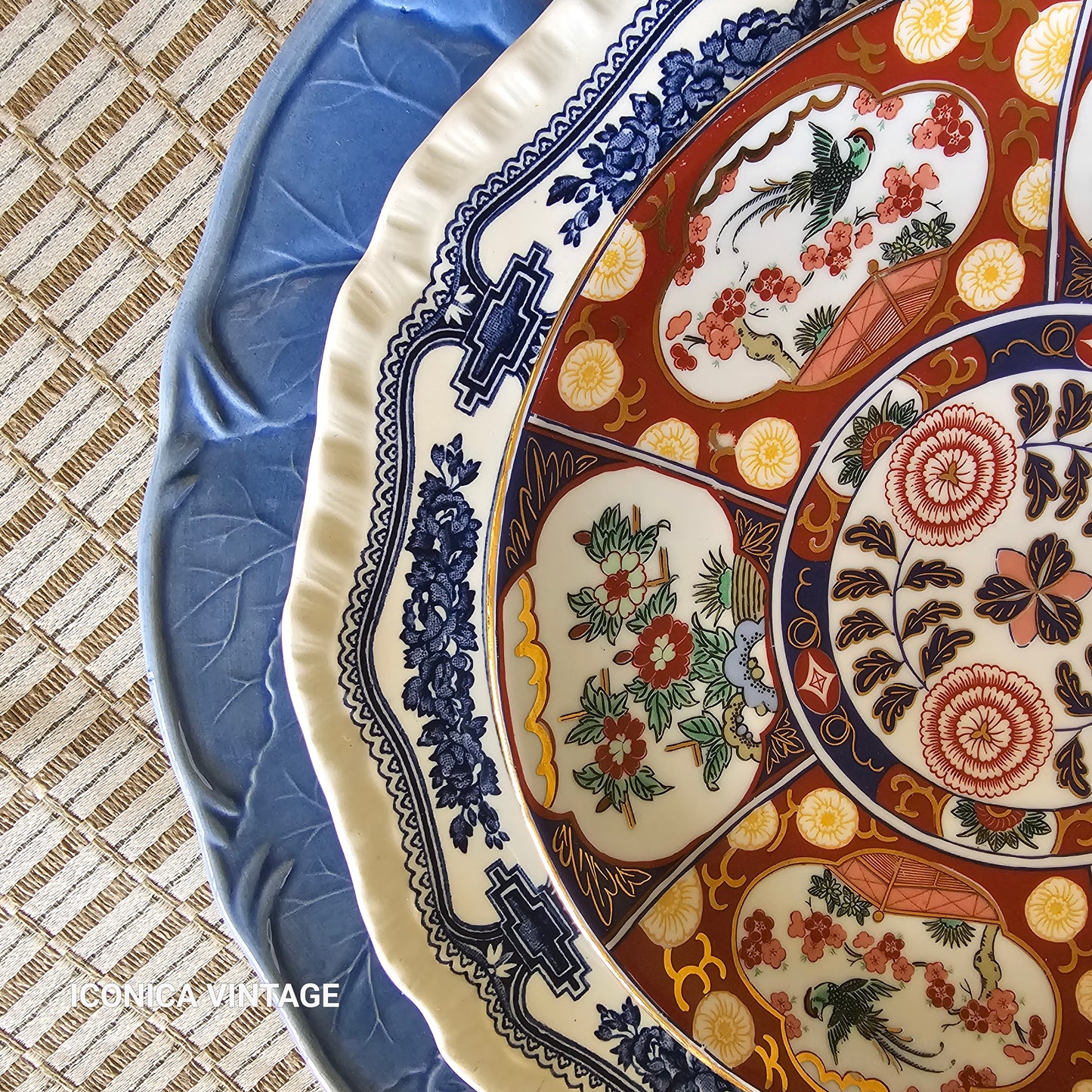 Platos decorativos marroquíes artesanales