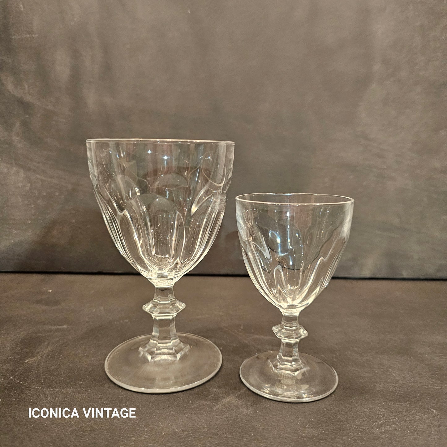 Gran cristalería al estilo Harcourt