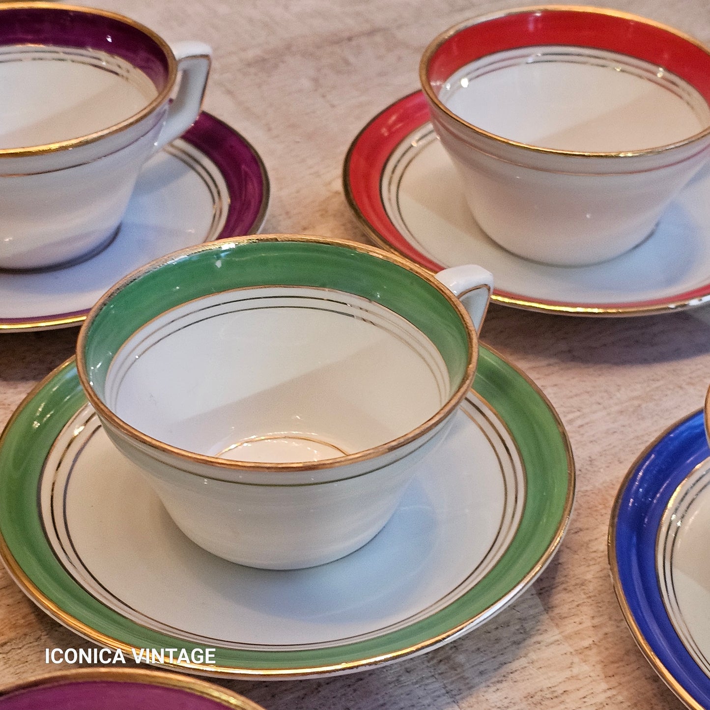 Juego de café Seis Colores