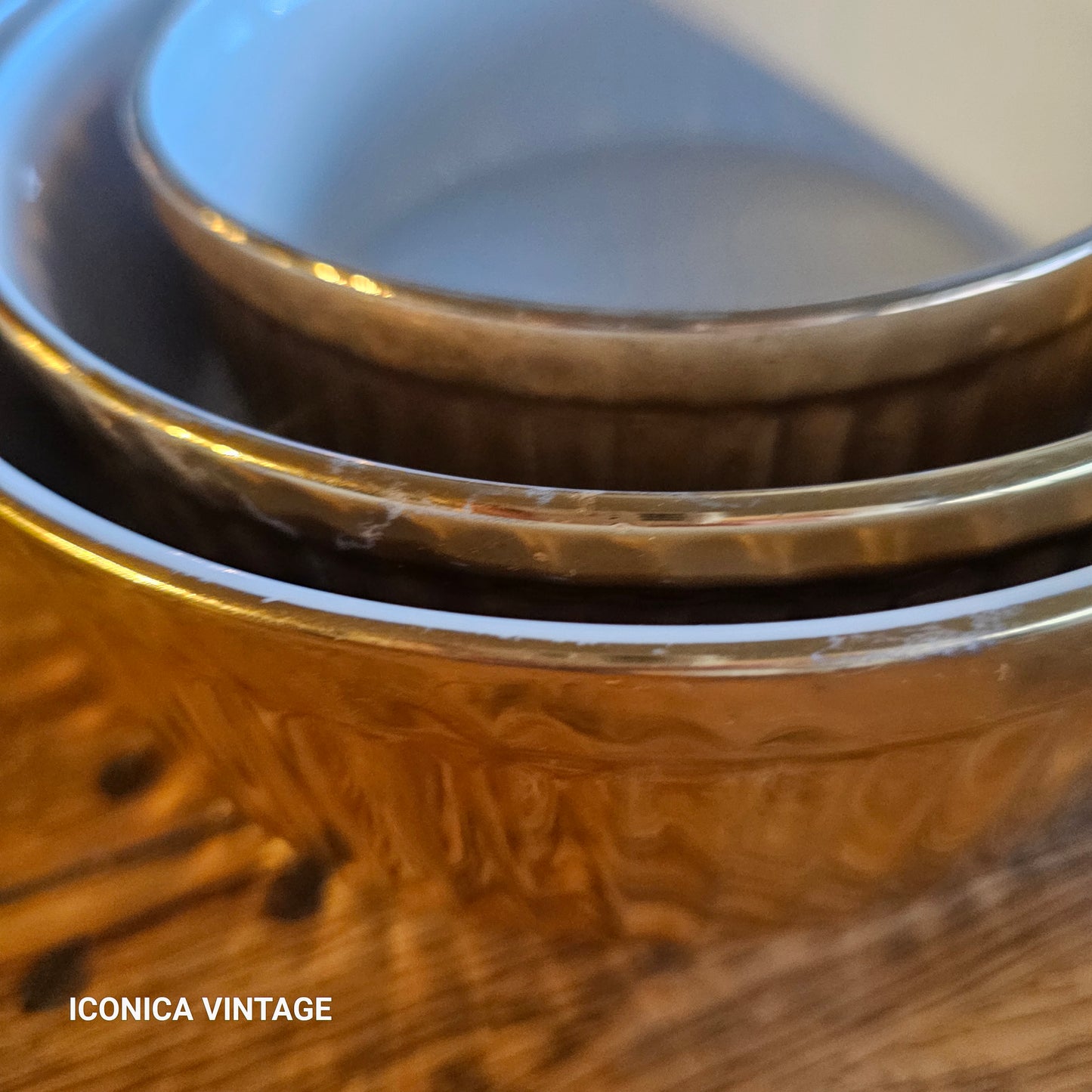 Moldes Langenthal para el horno esmaltados en oro