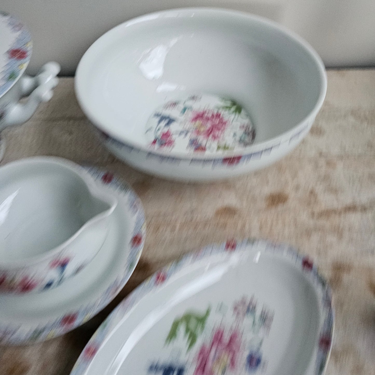 La vajilla de las peonías de Haviland